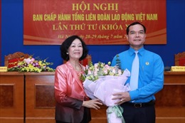 Ông Nguyễn Đình Khang được bầu làm Chủ tịch Tổng Liên đoàn Lao động Việt Nam​