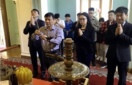 Hoạt động tri ân các gia đình thương binh-liệt sỹ của Bộ Công an tại Nga