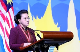Chủ tịch Quốc hội Nguyễn Thị Kim Ngân phát biểu tại Phiên toàn thể thứ nhất AIPA 40