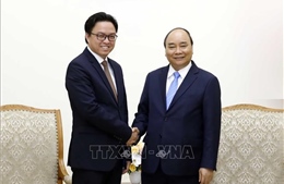 Thủ tướng Nguyễn Xuân Phúc tiếp Đại sứ Campuchia