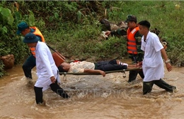Diễn tập ứng phó lũ ống, lũ quét, sạt lở và tìm kiếm cứu nạn tại Lào Cai