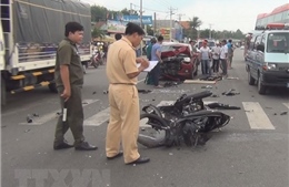 Xác định danh tính các nạn nhân vụ tai nạn giao thông tại Sóc Sơn, Hà Nội