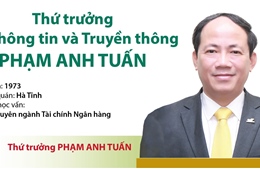 Bổ nhiệm ông Phạm Anh Tuấn giữ chức Thứ trưởng Bộ Thông tin và Truyền thông 