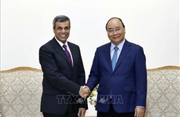 Thủ tướng Nguyễn Xuân Phúc tiếp Bộ trưởng Dầu mỏ kiêm Điện lực và Nước Kuwait