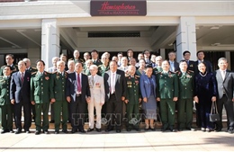 Tổng Bí thư, Chủ tịch nước Lào Bounnhang Vorachith tiếp Đoàn đại biểu cựu Quân tình nguyện và chuyên gia Việt Nam tại Lào