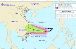 Từ chiều tối 10/11, từ Quảng Ngãi đến Khánh Hòa chịu ảnh hưởng trực tiếp của bão số 6