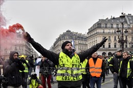 Pháp: Số lượng người biểu tình &#39;Áo vàng&#39; giảm mạnh