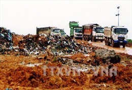 Chốt thời gian giải phóng mặt bằng vùng ảnh hưởng môi trường tại bãi rác Nam Sơn