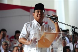 Bộ trưởng Quốc phòng Indonesia lần thứ ba đăng ký tranh cử Tổng thống