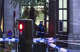 Nghi can tấn công cảnh sát Bỉ bằng dao không trong danh sách theo dõi khủng bố