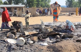 Boko Haram xả súng bừa bãi, đốt phá nhiều nhà dân Nigeria