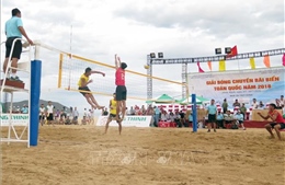 Đại hội Thể thao toàn quốc 2018: Khai mạc phân môn Bóng chuyền Bãi biển