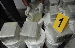 Hơn 130 kg cocaine trôi dạt vào bờ Biển Đen