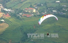 Khảo sát 2 điểm bay dù lượn mới tại đỉnh đèo Khau Phạ và khu vực đồi mâm xôi, Yên Bái