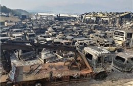 Tổng thống Hàn Quốc liên tục kiểm tra nỗ lực dập tắt hỏa hoạn nghiêm trọng ở miền Đông