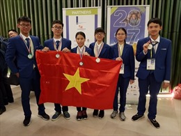 Cả 6 học sinh Việt Nam cùng giành huy chương Kỳ thi Khoa học trẻ Quốc tế