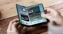 Samsung &#39;khoe&#39; sẽ làm điện thoại to như máy tính bảng có thể gập nhỏ bỏ túi