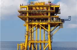 Vietsovpetro đón dòng dầu đầu tiên từ mỏ Cá Tầm