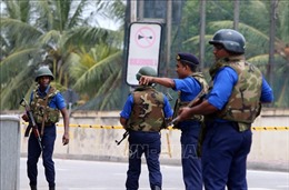 An ninh &#39;tận chân răng&#39; bảo vệ Tổng thống Sri Lanka dự sự kiện