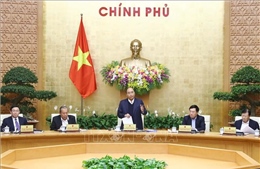 Thủ tướng Nguyễn Xuân Phúc chủ trì phiên họp của Chính phủ chuyên đề xây dựng pháp luật