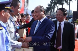 Thủ tướng Nguyễn Xuân Phúc thăm, chúc Tết tại Hải Phòng
