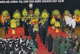 Lời điếu tại Lễ truy điệu Chủ tịch nước Trần Đại Quang