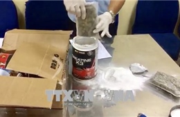 Triệt phá đường dây vận chuyển 57 kg ma túy từ Mỹ về Việt Nam