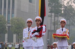 Lễ thượng cờ rủ Quốc tang nguyên Tổng bí thư Đỗ Mười