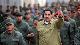 Quân đội Venezuela thề trung thành &#39;không giới hạn&#39; với Tổng thống Maduro