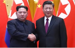 Chủ tịch Trung Quốc đến Bình Nhưỡng, bắt đầu chuyến thăm chính thức Triều Tiên