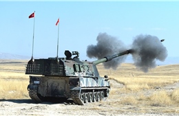 Thổ Nhĩ Kỳ dồn dập pháo kích các vị trí của người Kurd ở Đông Bắc Syria