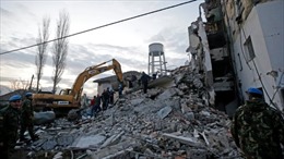 Thương vong trong trận động đất tại Albani tăng lên trên 330 người