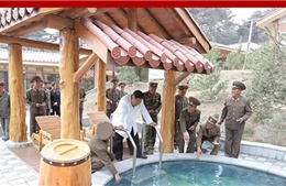 Chủ tịch Kim Jong-un trải nghiệm khu du lịch nghỉ dưỡng cao cấp nhất Triều Tiên