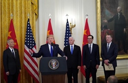 Mỹ, Trung Quốc chính thức ký thỏa thuận thương mại giai đoạn 1