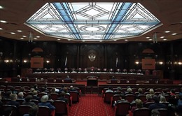 Tòa án Hiến pháp Nga tán thành dự luật sửa đổi Hiến pháp