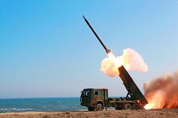 Yonhap: Triều Tiên thử thành công hệ thống rốc-két phóng loạt ‘siêu lớn’