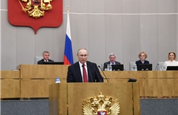 Tổng thống Nga Putin ký dự luật sửa đổi Hiến pháp