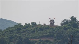 Binh sĩ Triều Tiên xuất hiện trong khu DMZ sát biên giới với Hàn Quốc