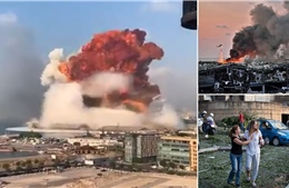 Video toàn cảnh vụ nổ khiến gần 4.000 người thương vong ở Liban