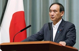 Chánh văn phòng Nội các Nhật Bản Y. Suga chính thức tuyên bố ứng cử chức Thủ tướng thay ông Shinzo Abe