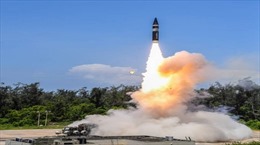 Ấn Độ phóng thử thành công tên lửa &#39;xương sống&#39; của hệ thống phóng vũ khí hạt nhân