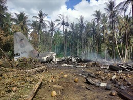 Ít nhất 45 người thiệt mạng trong vụ máy bay quân sự C-130 rơi tại Philippines