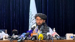 Taliban lần đầu họp báo sau khi giành chính quyền, cam kết nhiều đổi mới cho Afghanistan