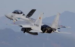 Máy bay chiến đấu F-15 Nhật Bản mất tích sau khi cất cánh