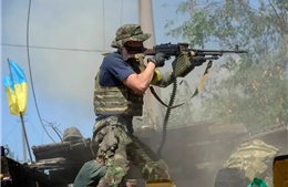 Truyền thông Nga: Quân đội Ukraine tấn công Cộng hòa Nhân dân Lugansk tự xưng bằng súng cối
