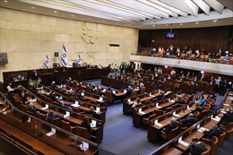 Quốc hội Israel thông qua dự luật giải tán, tổ chức bầu cử trước thời hạn