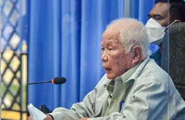 ECCC giữ nguyên phán quyết phạm tội diệt chủng và án tù chung thân với thủ lĩnh Khmer Đỏ Khieu Samphan