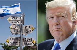 Mỹ công nhận chủ quyền của Israel tại Cao nguyên Golan
