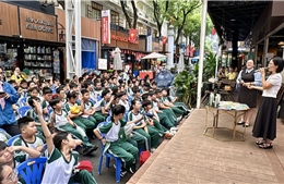 Ngày hội &#39;Vui học cùng sách&#39; tại TP Hồ Chí Minh