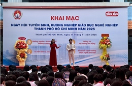 TP Hồ Chí Minh khai mạc Ngày hội tuyển sinh, hướng nghiệp giáo dục nghề nghiệp năm 2025
